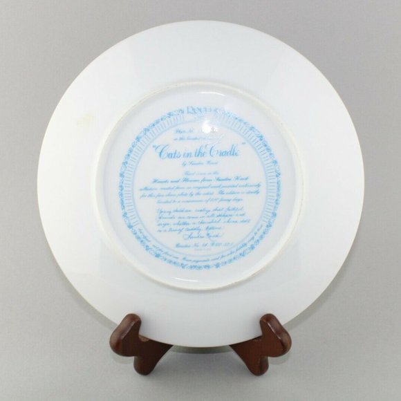 "Cats In The Cradle" Collectors Plate - Picture 8 of 12